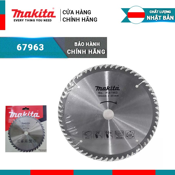 Lưỡi cắt gỗ Makita 40 răng P-67957 và P-67963