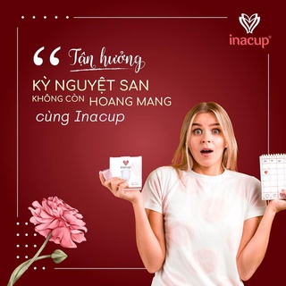 Cốc nguyệt san inacup chính hãng – made in usa – đạt chuẩn fda hoa kỳ