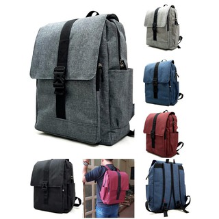 Balo nam nữ thời trang Laptop 15.6-Balo vải một khóa AVUH