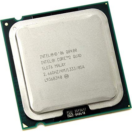 Chip Intel Core 2 Quad các mã socket 775 bóc máy
