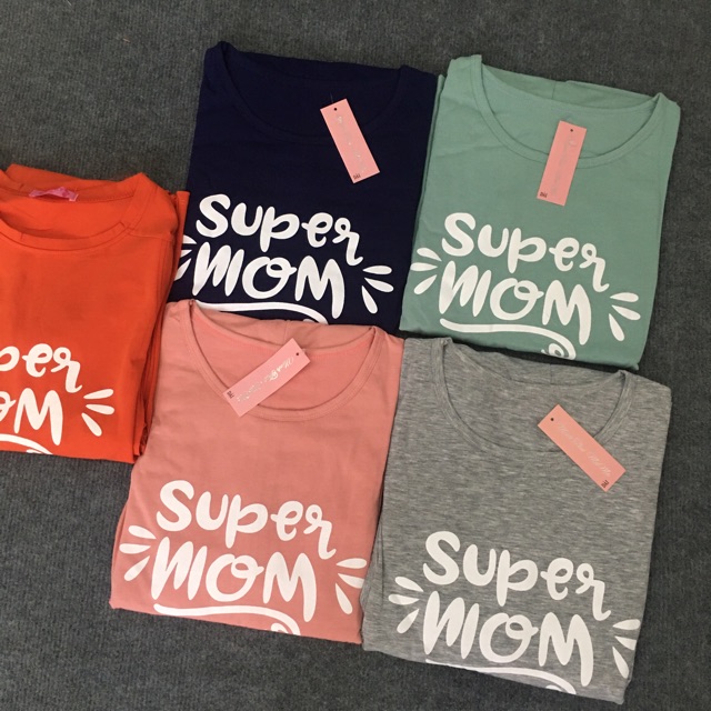 Bộ Bầu &amp; Sau Sinh SUPER MOM Hàng Đẹp - Chất Cotton Đẹp, Mềm Mịn - Trẻ Trung Giúp Mẹ Bầu Xinh Lung Linh [ ẢNH THẬT]