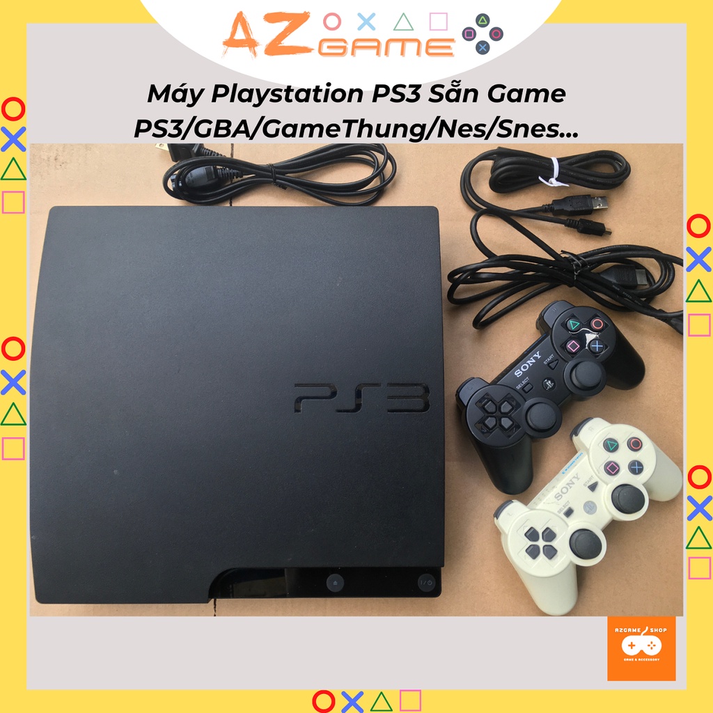 Máy Ps3 Slim Cop Game Full Ổ Cứng 500GB List Game Hơn 3000