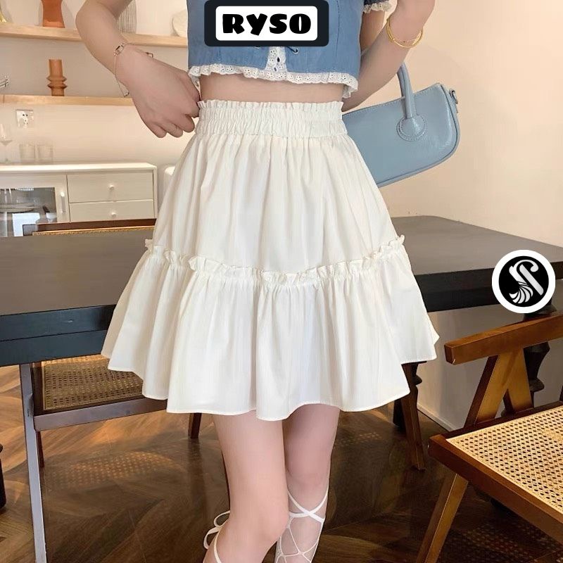 Chân Váy Xòe Ulzzang 2 Tầng Dáng Ngắn Chữ A Chất Vải Voan ( Có Quần Trong ) | BigBuy360 - bigbuy360.vn