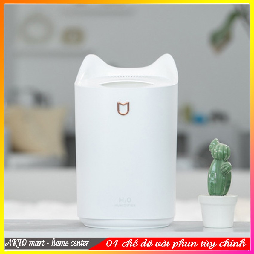 [Video thật] Máy tạo độ ẩm không khí HUMIDIFIER❤FREESHIP ❤ [Hàng chính hãng], 3 lít, cổng cắm USB [Bảo hành 06 tháng]