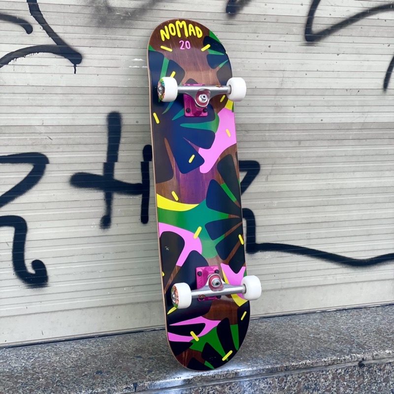 Ván Trượt Skateboard Chuyên Nghiệp Châu Âu - NOMAD FOREST COMPLETE 8.0