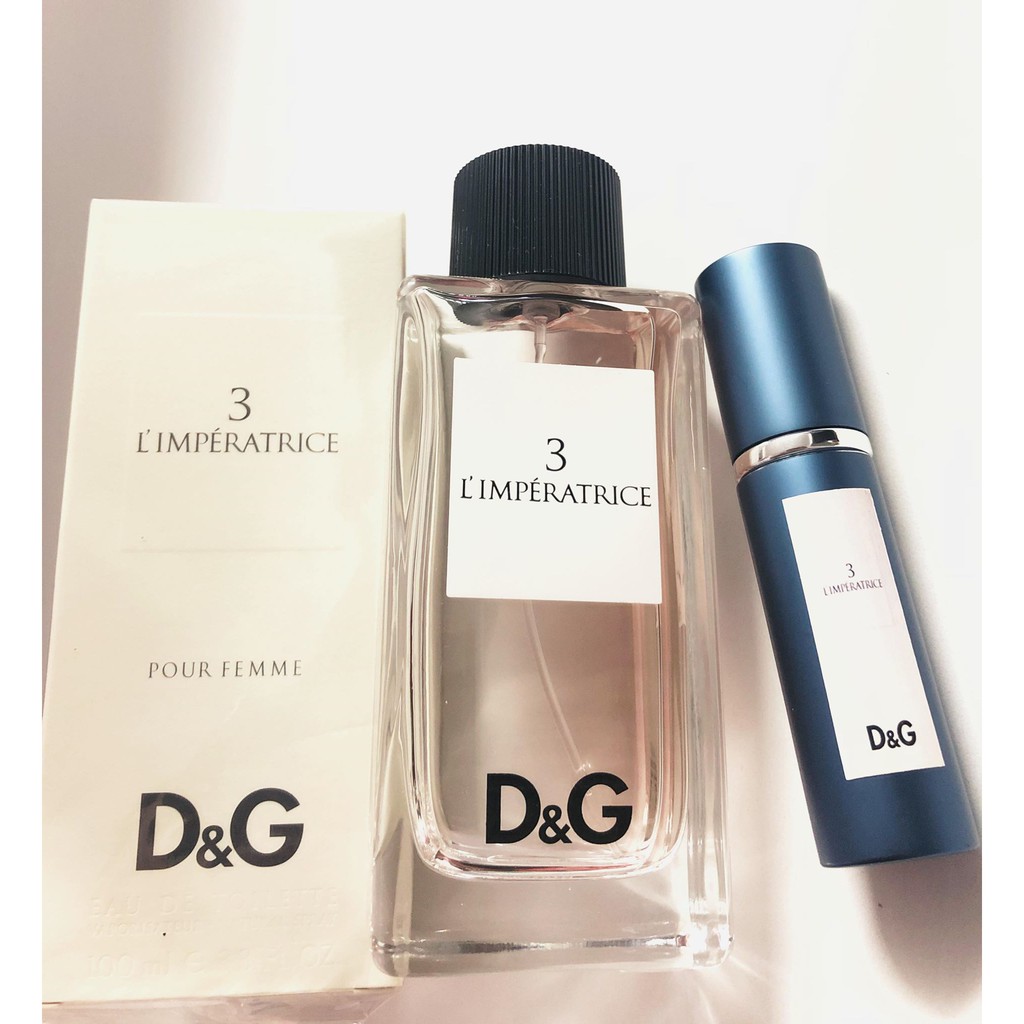 mẫu thử nước hoa dolce &gabbana limpetrace 3 10ml dạng xịt