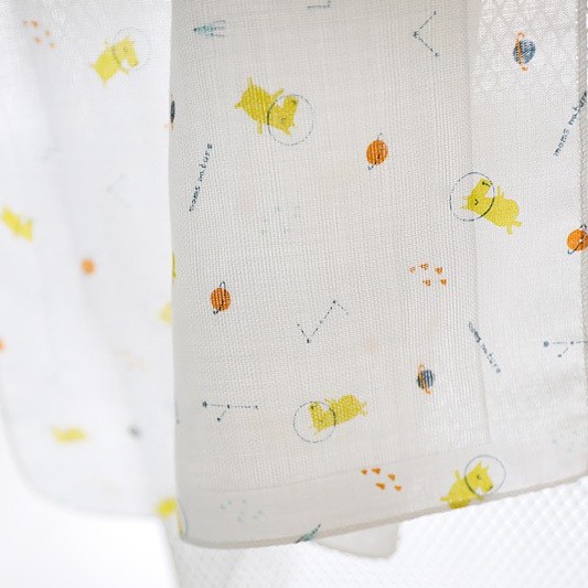 Set 05 khăn sữa sợi tre có họa tiết [Mom's Nature - Hàn Quốc] (70% sợi tre & 30% cotton) cho bé