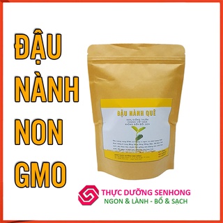 Đậu nành quê (500gr- Non GMO) Giống thuần chủng Việt Nam chuyên làm sữa đậu, làm natto