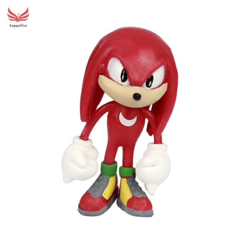Bộ 3/ 6 mô hình nhân vật đồ chơi hoạt hình Sonic The Hedgehog đáng yêu