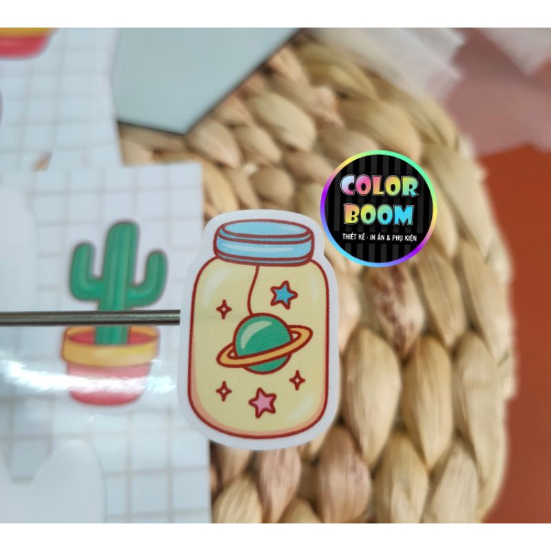 In Sticker Theo Yêu Cầu Cắt Bế Sẵn - Kích thước 12*18cm