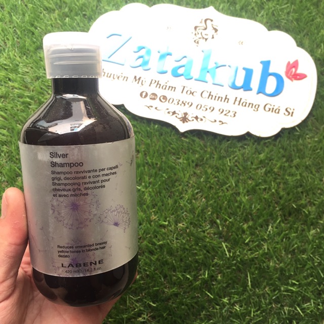 Dầu gội tím LABENE Silver Shampoo GIỮ MÀU KHỬ VÀNG 300ml