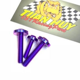 Bộ 3 con ốc GR5 Titanium gắn baga Winner, Sonic ( có gắn baga)