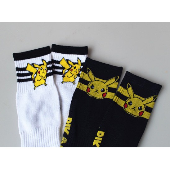 Tất Cổ Cao Nam Nữ Họa Tiết PIKACHU