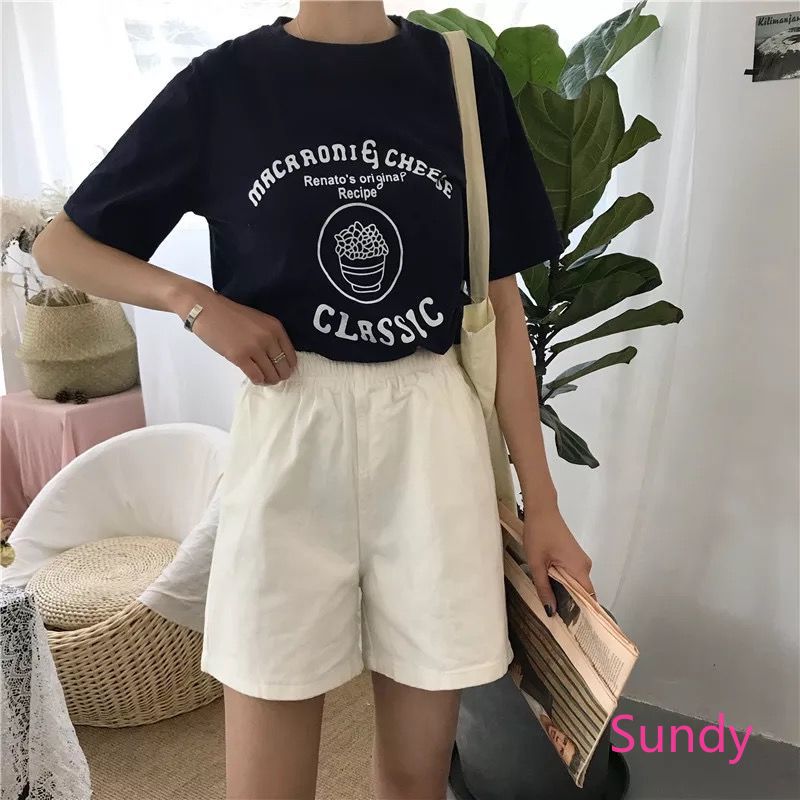 Quần Short Nữ Ống Rộng Thời Trang Hàn Quốc