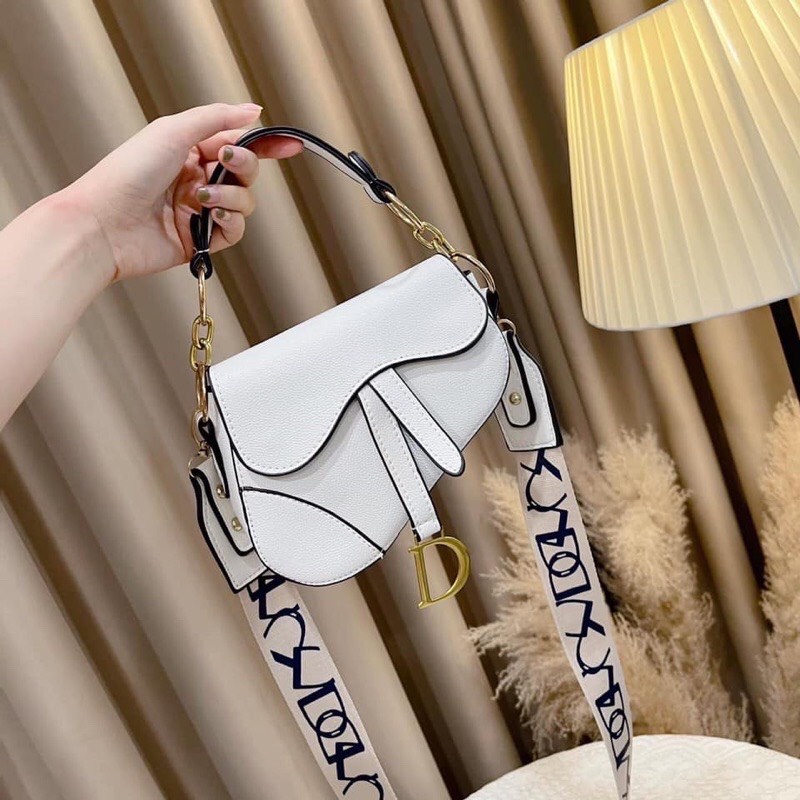 Túi đeo chéo nữ yên ngựa giá rẻ đẹp đi chơi phong cách thời trang hàn quốc dễ thương cute DC267