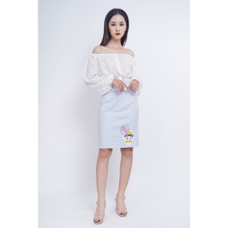 Chân váy kẻ Lady IFU 2243