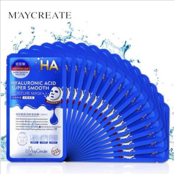 Mặt nạ Ha cấp ẩm dưỡng da làm trắng maycreat mask nội địa trung cao cấp 2 lớp