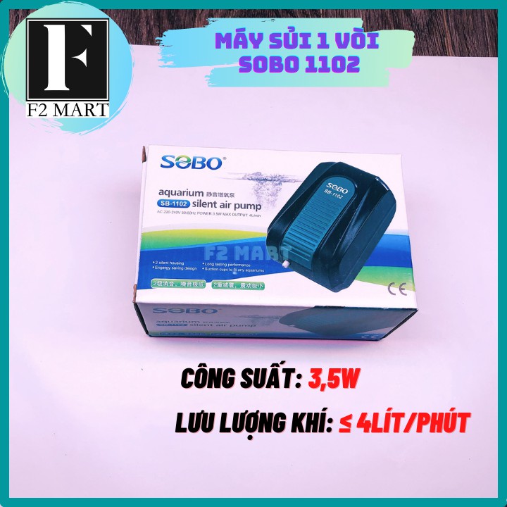 Máy Sủi 1 Vòi Chạy Êm SOBO 1102