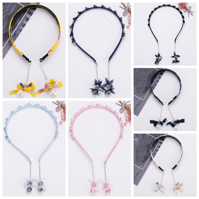 Băng đô cài tóc nhiều kiểu xinh xắn cho bé gái