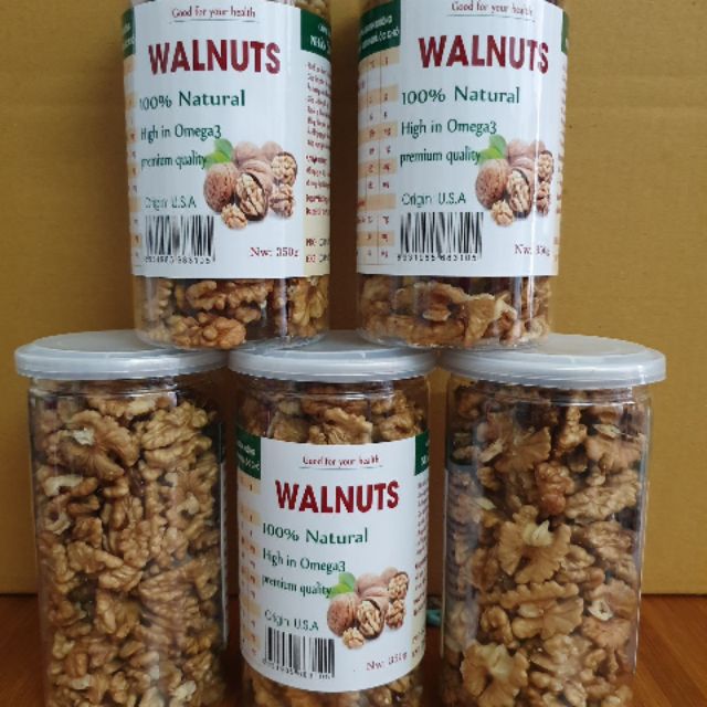 Nhân óc chó vàng Mỹ hộp 350g