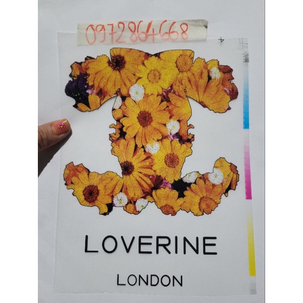 Hình dán ủi nhiệt chữ )(