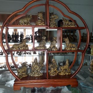 Bộ giáp nhỏ_ Gốm sứ Bát Tràng