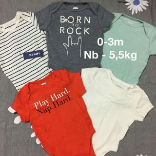 Combo 10 body Oldnavy dài tay xuất xịn