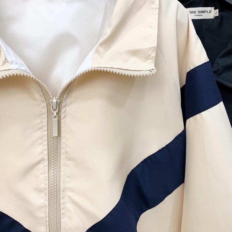 Áo Khoác Jacket  Form Rộng LAKE Chất Dù 2 Lớp Phong Cách Ulzzang - 84unisex