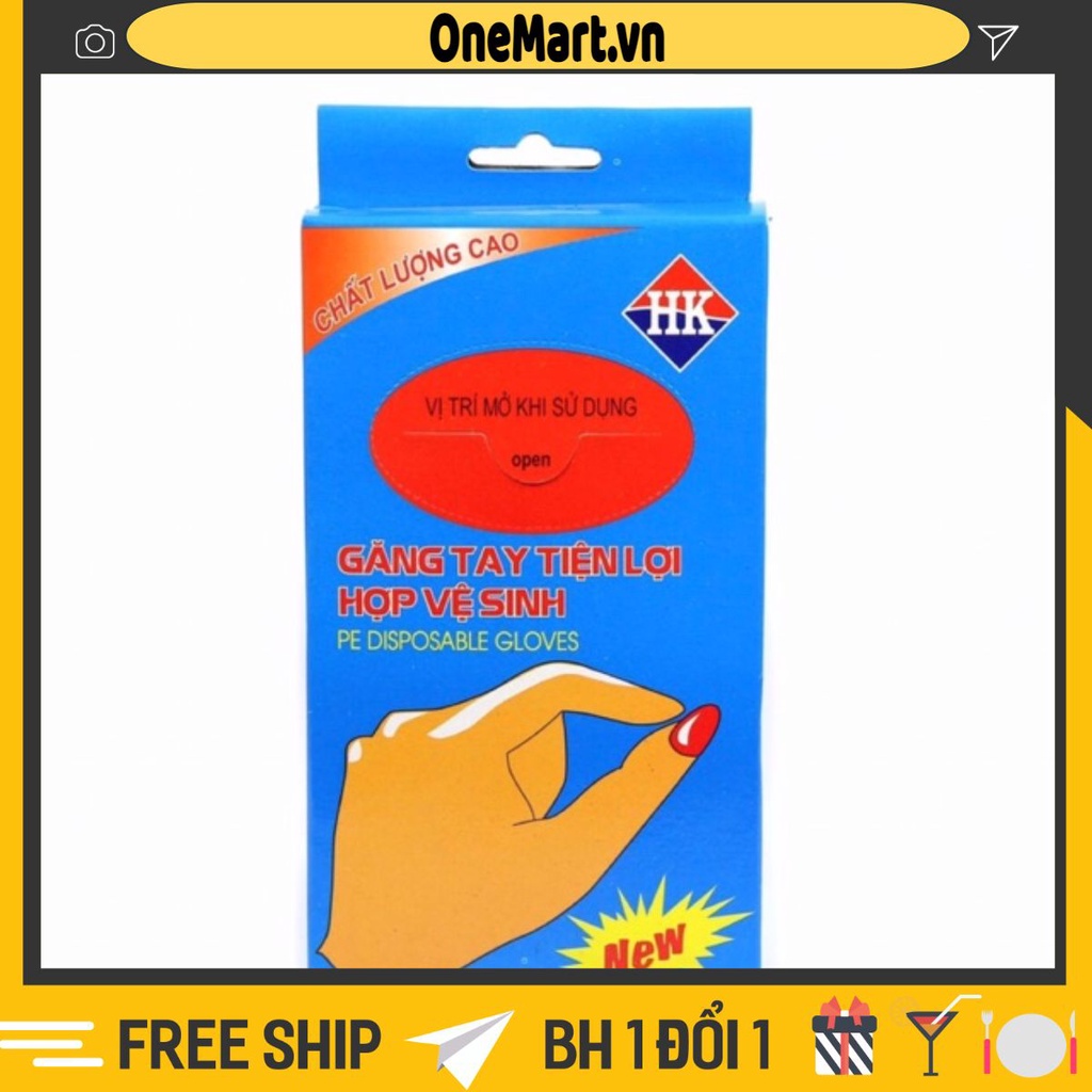 Găng tay ni long dùng 1 lần tiện lợi (80-100 chiếc/ hộp)