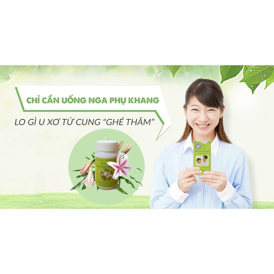 [Chính hãng] ✅✅✅ NGA PHỤ KHANG - Xua tan nỗi lo U XƠ TỬ CUNG - U NANG BUỒNG TRỨNG