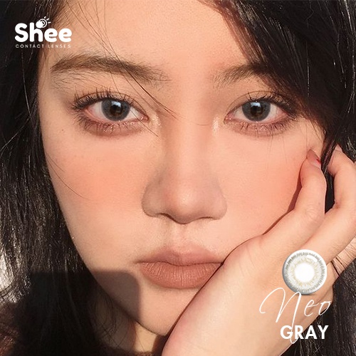 Kính Áp Tròng Xám Neo Gray Gdia 14.2mm - Kính Áp Tròng Hàn Quốc | Shee Contact Lens