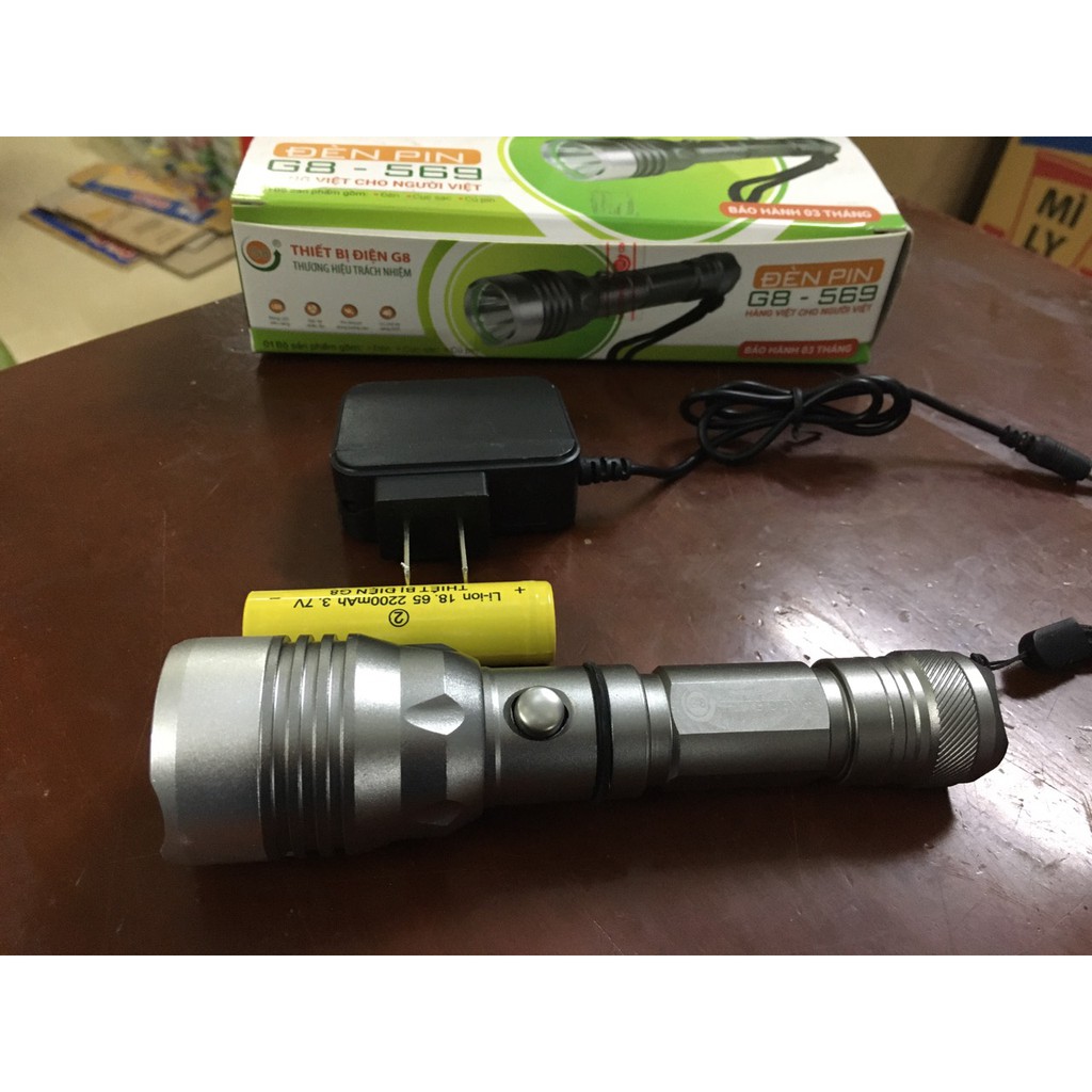 Đèn Pin Led Siêu Sáng G8- 569