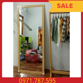GƯƠNG SOI TOÀN THÂN màu vân gỗ 45x160