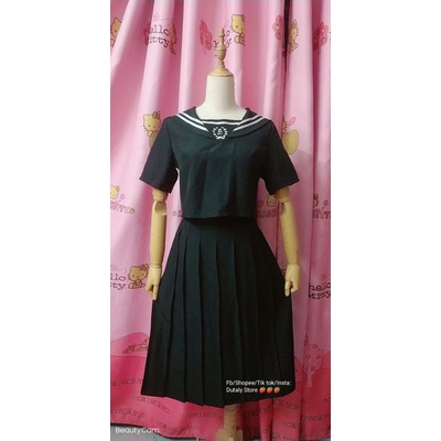 Girl 40 - Set cosplay theo art, đồng phục thủy thủ seifuku đen | BigBuy360 - bigbuy360.vn