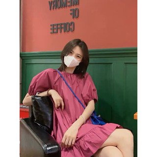 đầm bbd tay phồng