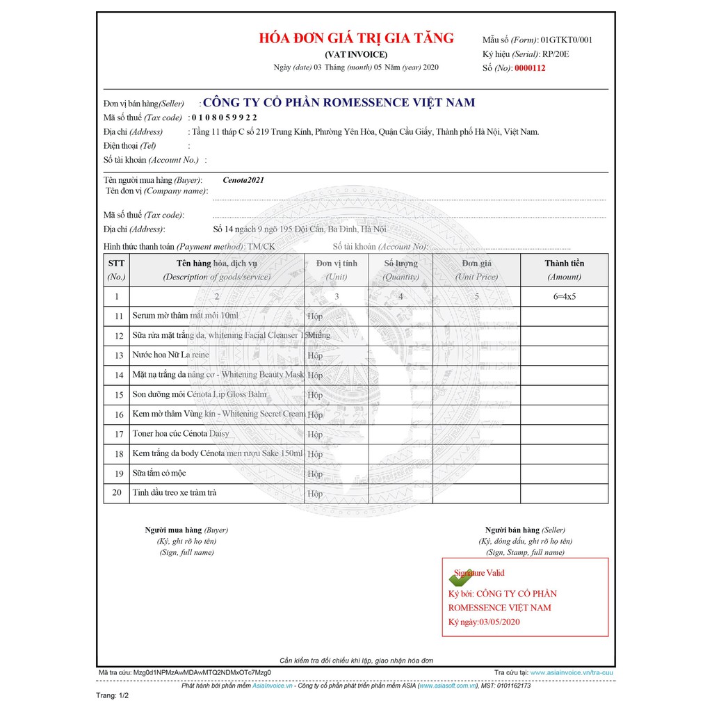 Sữa rửa mặt trắng da Cénota Whitening Facial Cleanser 150ml - Store Việt | BigBuy360 - bigbuy360.vn