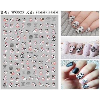 Sticker & Decal dán móng tay chủ đề hoạt hình3