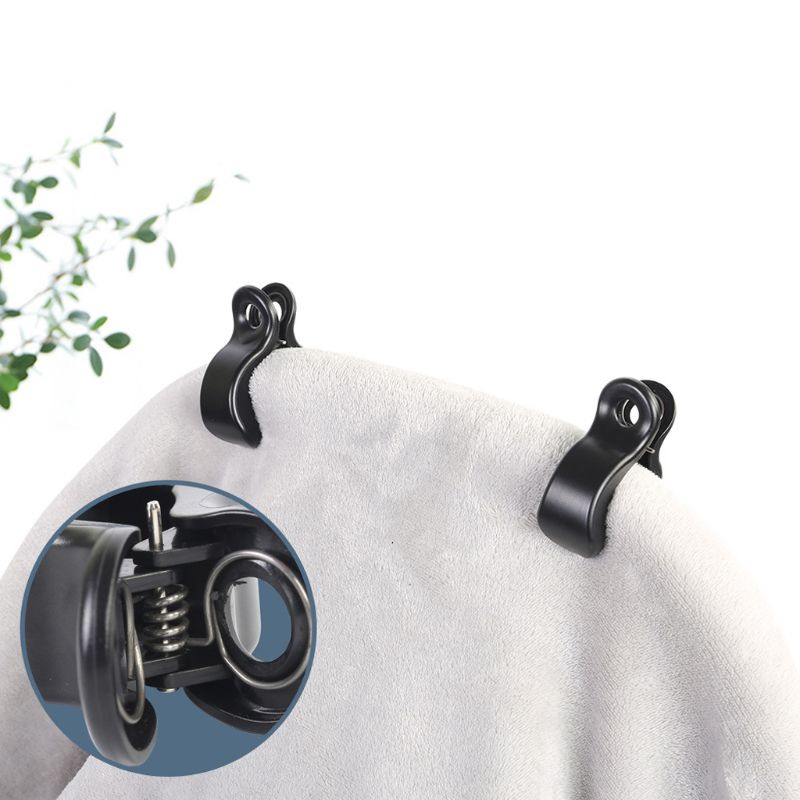 Bộ 4 Kẹp Nhựa Treo Đồ Tiện Lợi Cho Xe Đẩy Em Bé