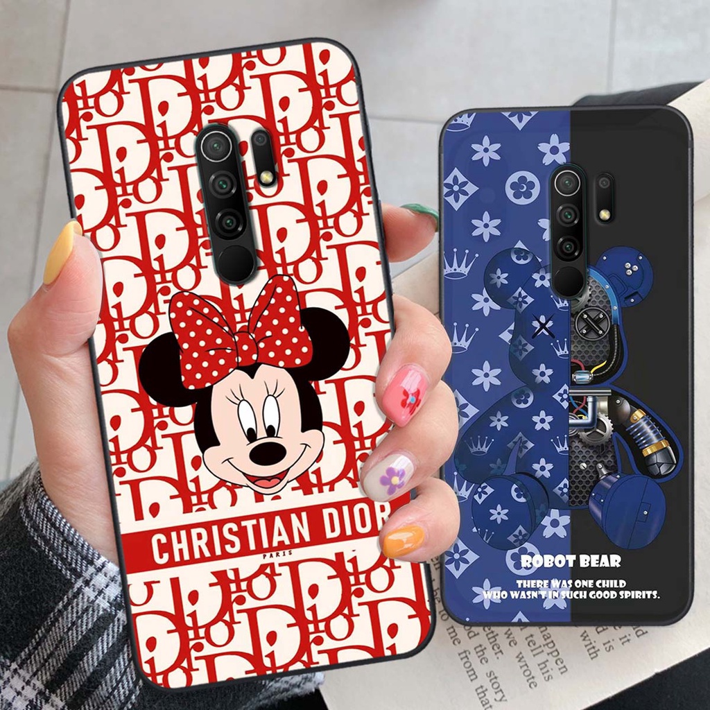 Ốp lưng Xiaomi REDMI 9 hình thương hiệu, thời trang, cute, đáng yêu