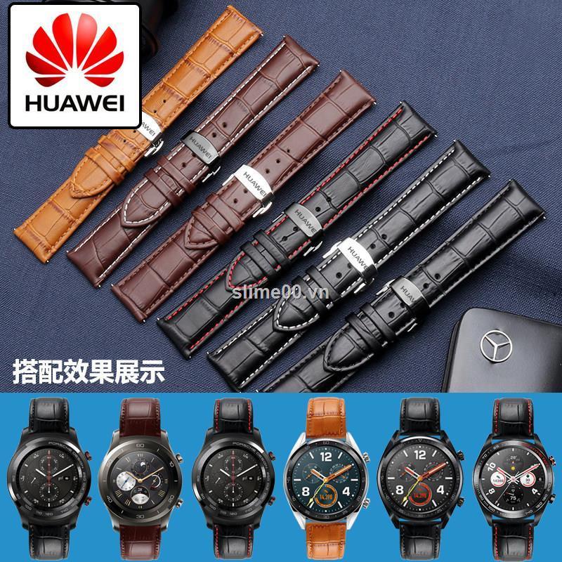 Dây đeo da thích hợp cho đồng hồ thông minh Huawei GT/2pro Gt2 22m