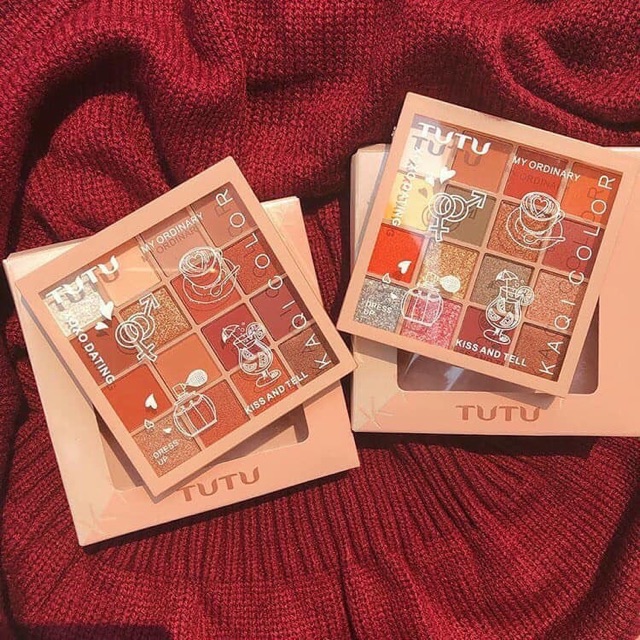 BẢNG MẮT TUTU KAQI 16 Ô