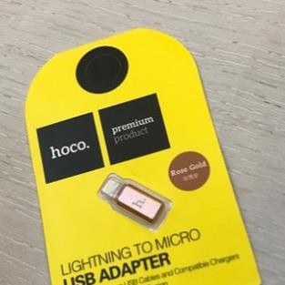 Đầu chuyển đổi hoco micro sang lightning Hoco