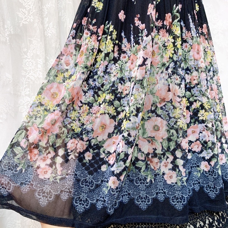 Đầm ren Nhật Axes Femme in hoa siêu xinh ♥️