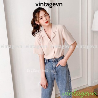 Áo sơ mi công sở cổ v freeship a,026