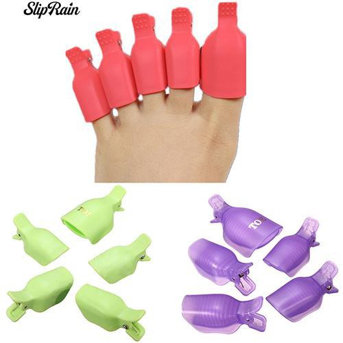 Bộ 5 miếng đệm dùng tẩy sơn móng chân chuyên dụng