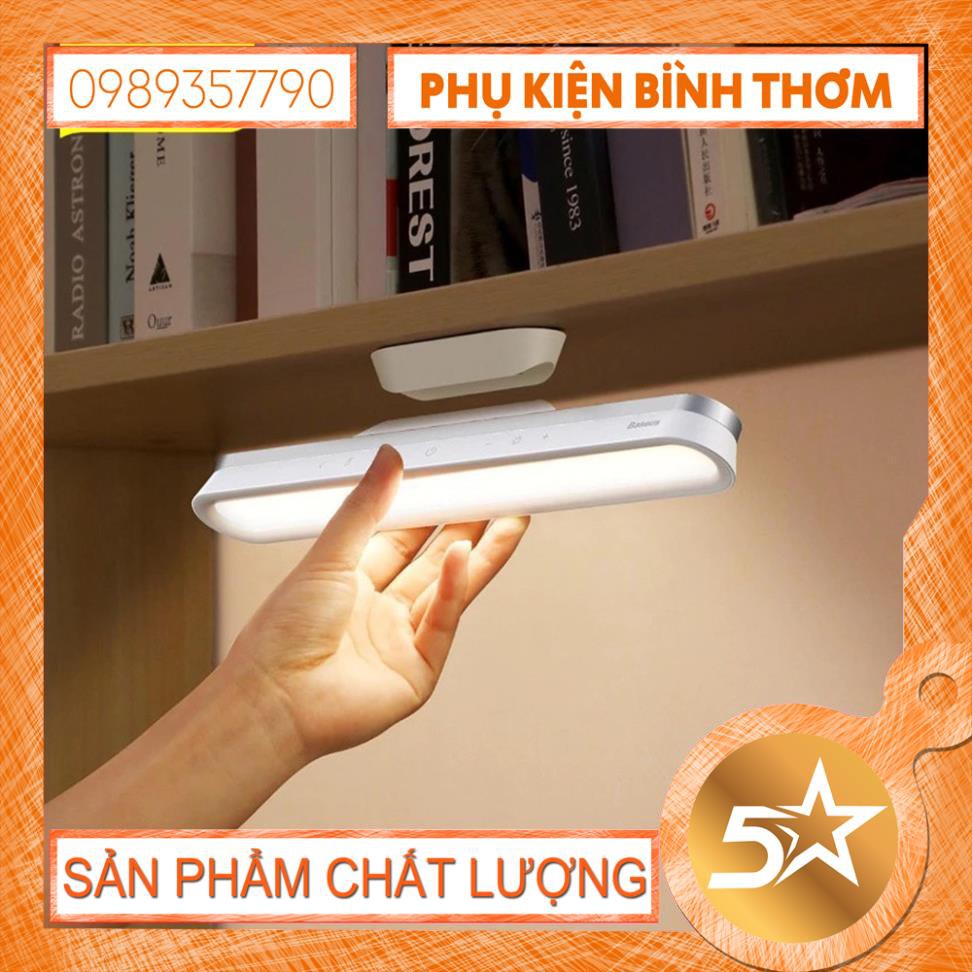 Đèn Led Treo Tường/ Bàn Học Baseus Magnetic Stepless Dimming Charging Desk Lamp Pro