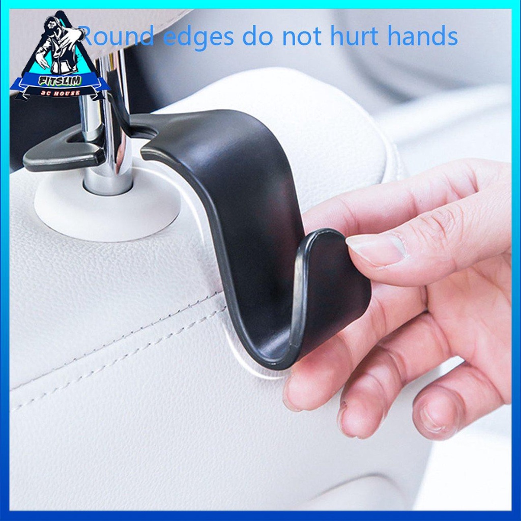 Móc treo đồ đa năng gắn sau ghế tựa đầu trên xe ô tô