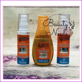 Kem chống nắng Floresan "Beauty Sun" SPF 60,80,100 hàng Nga