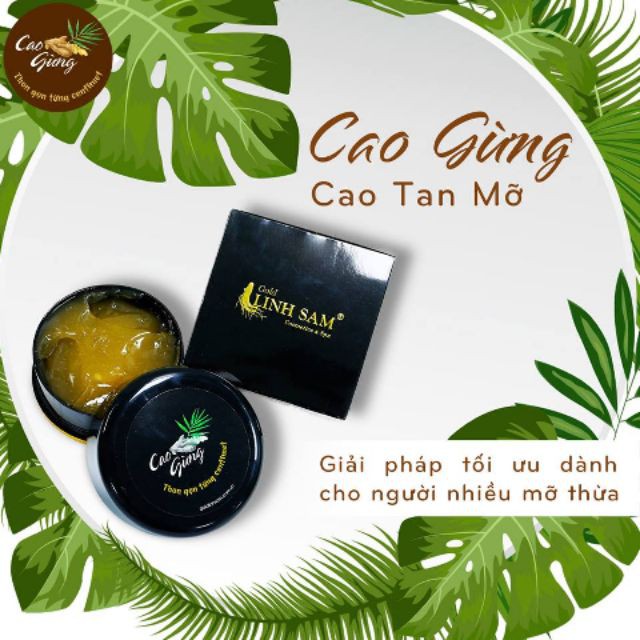 Cao Gừng Lá Rừng - Kem massage tan mỡ chính hãng | BigBuy360 - bigbuy360.vn
