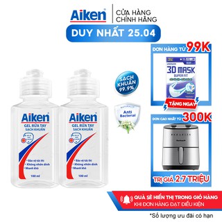 Nước Rửa Tay Sạch Khuẩn Aiken 100g
